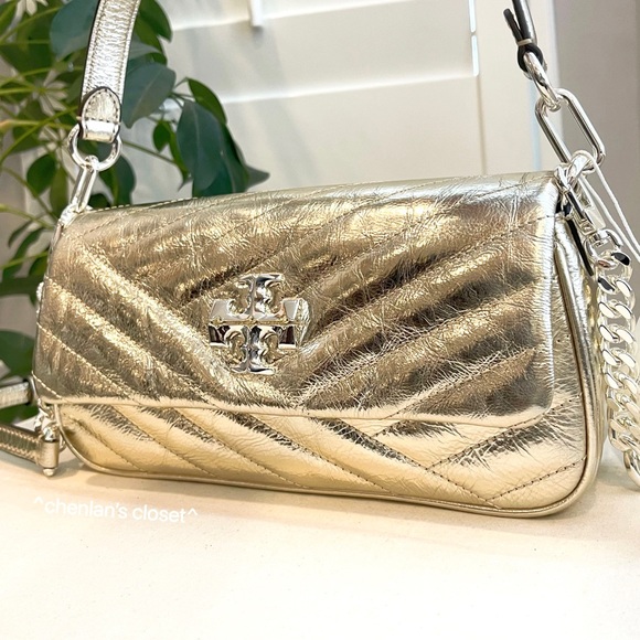 Tory Burch Handbags - 🔥NeW! Tory Burch Kira Metallic Small Flap Shoulder Bag